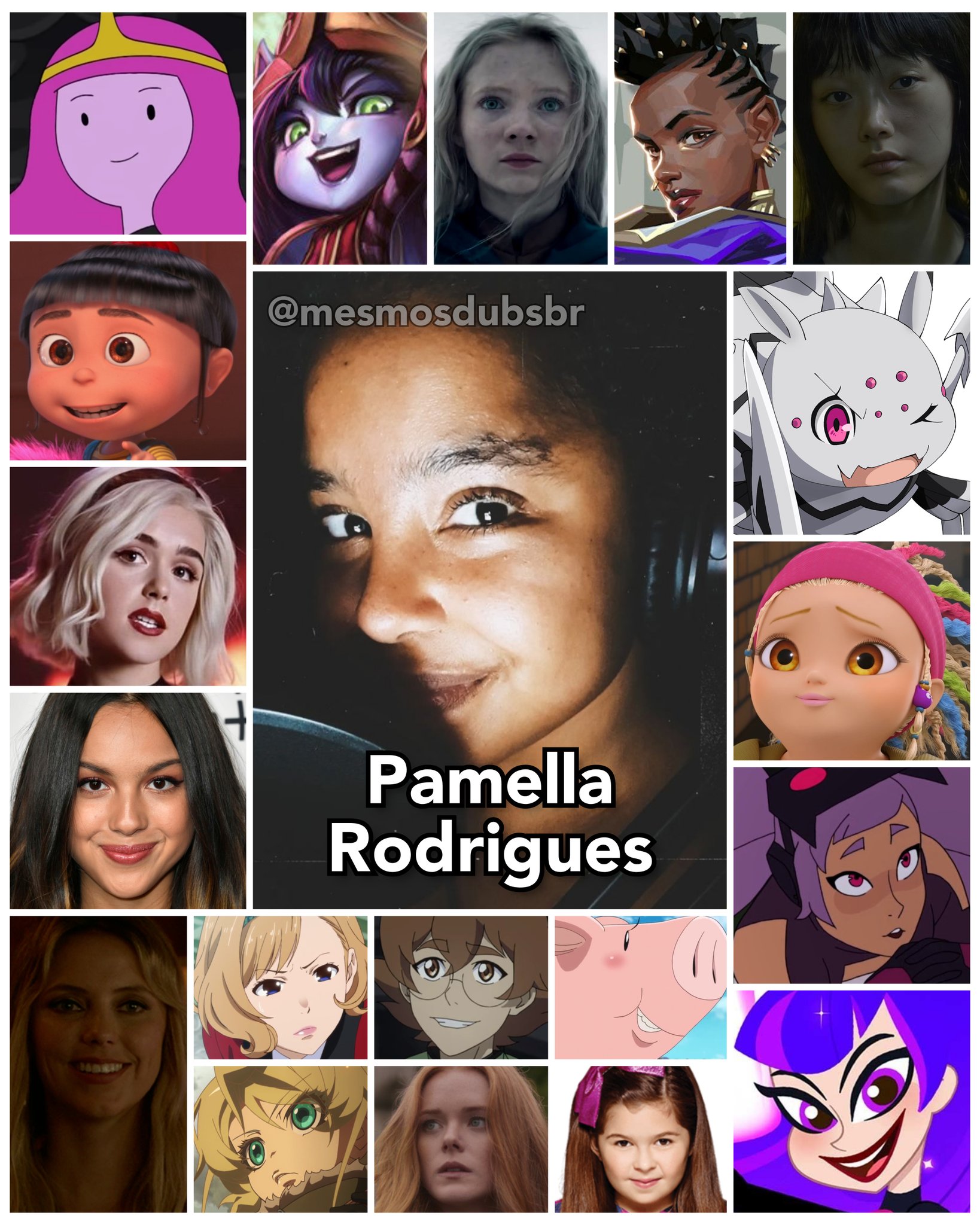 Personagens Com os Mesmos Dubladores! on X: Um dos meus