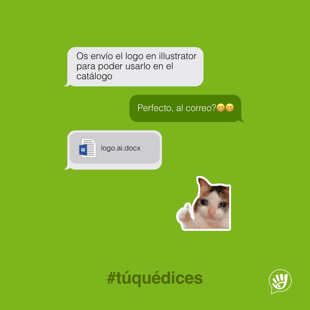 Mediactiu's tweet photo. ☝🏼 ..."Querido cliente, si nos envías logotipos e imágenes incrustados en words, excels o power points... no van a estar en alta. Gracias."
😅😆😬 https://t.co/Vw0EKgGDNX