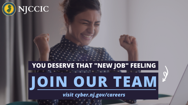 NJCybersecurity's tweet photo. Are you looking to launch your #cybersecurity #career? The NJCCIC has several exciting opportunities open & we are currently accepting applications! Visit the Cyber Careers page on our website to apply today: https://t.co/evMsecIYNo
#CyberNJ #jobs #hiring https://t.co/7t0nUOX6jH