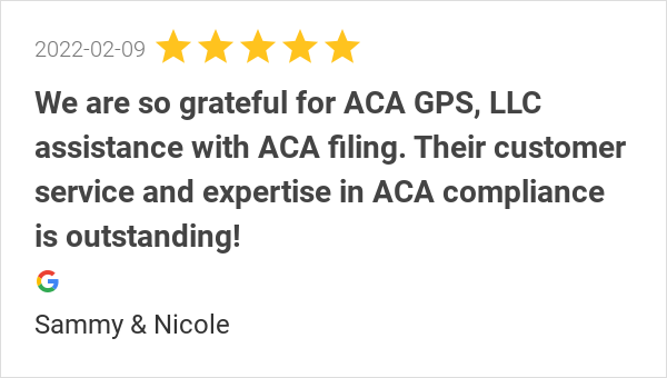 ACA_GPS's tweet photo. New 5.0-star Review: "We are so grateful for ACA GPS, LLC assistance with ACA filing. Their customer service and... https://t.co/tKNQVE8ayt