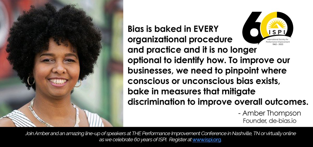 Join Amber Thompson in Nashville April 27th @ 12:30
ispi.org/mpage/ISPI_202…
#ISPI60thAnniversary