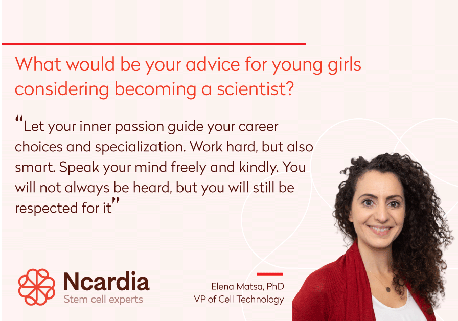 NcardiaStemCell's tweet photo. This week we are celebrating the International Day of Women and Girls in Science! 3 of our female scientists share their experiences to encourage young girls to pursuit a scientific career

Join our team!
https://t.co/LOPml3zNqR

#WomenInScience #WomenInSTEM #WomenScienceDay https://t.co/3rSPxyJH1S