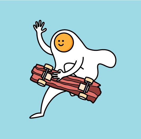 Name our mascot! #breakfastsk8club