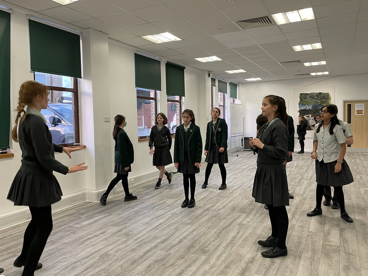 Fashion show rehearsals under way 💜💃🕺