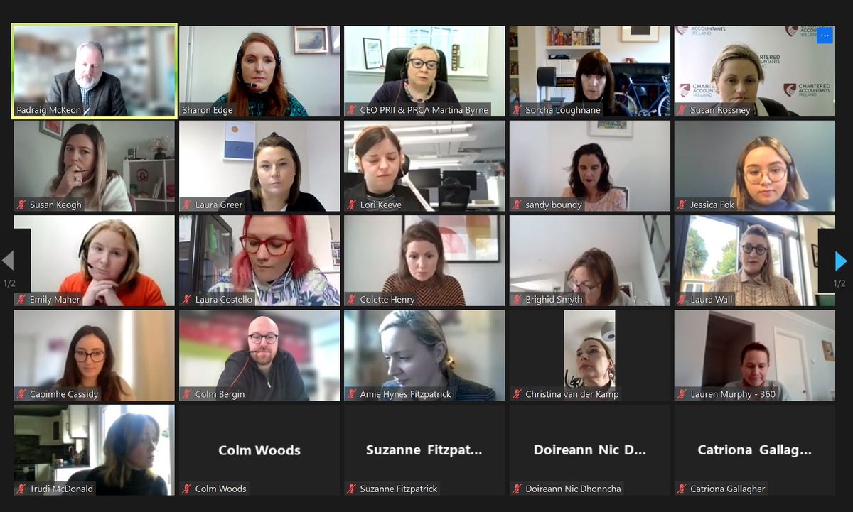 thepurposeedge's tweet photo. Great to see the great turnout from the PR &amp; Comms industry as we presented insights from research on #sustainability in PR and Communications and our role in tackling the climate crisis.  Lively discussion and debate! @boundysandy @JessicaFokReally  @DisruptorsIRL @PRII_ie https://t.co/Ktb2udEkwS