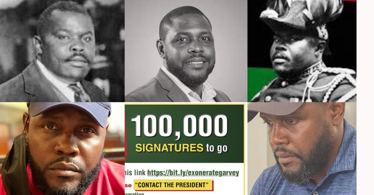 Marcus Garvey was born in Jamaica, like our CEO. He started businesses that were rooted in black independence, like our CEO. Marcus Garvey was intentionally maligned and falsely imprisoned. Now we have an opportunity to make it right.