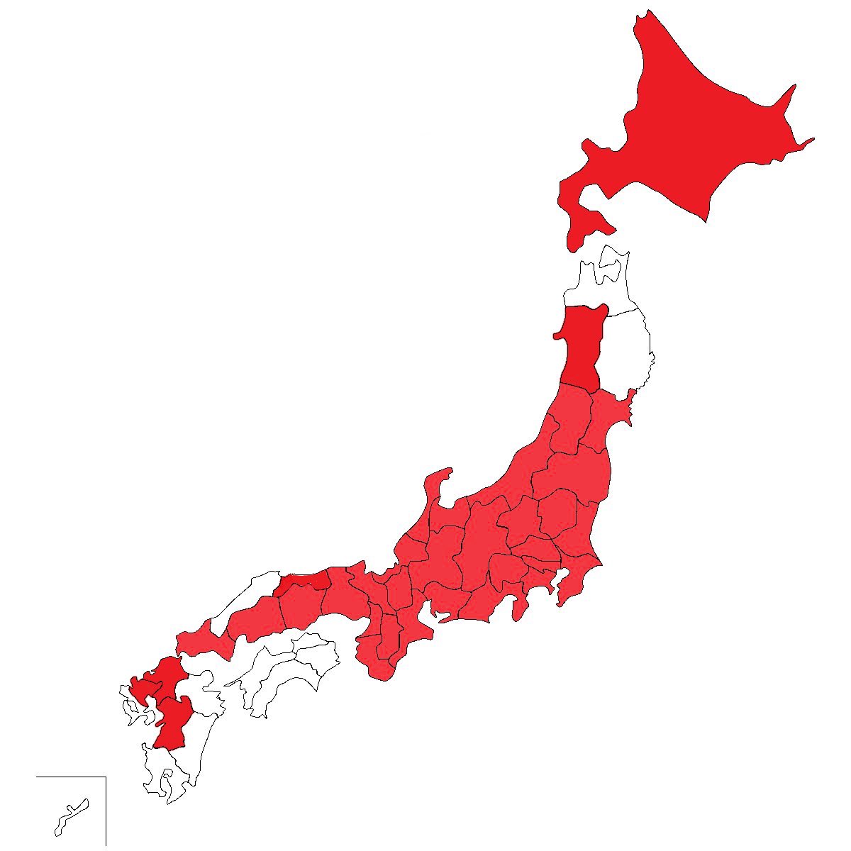 サイゼリヤが話題になるも、都道府県すべてにサイゼリヤがあるわけではないwww