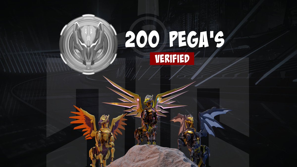 PlayersGuild_'s tweet photo. 🎉 200 PEGA'S 🎉

We are more than proud to inform you that we have reached the SILVER BADGE at @PegaxyOfficial! 🥈

Currently, the Players Guild counts over 200 Pega's!

Slowly but surely we are riding towards that Golden Badge!

🔗 https://t.co/EiQUAl5djq

#Pegaxy #Scholarships https://t.co/DQ57zlzOSm