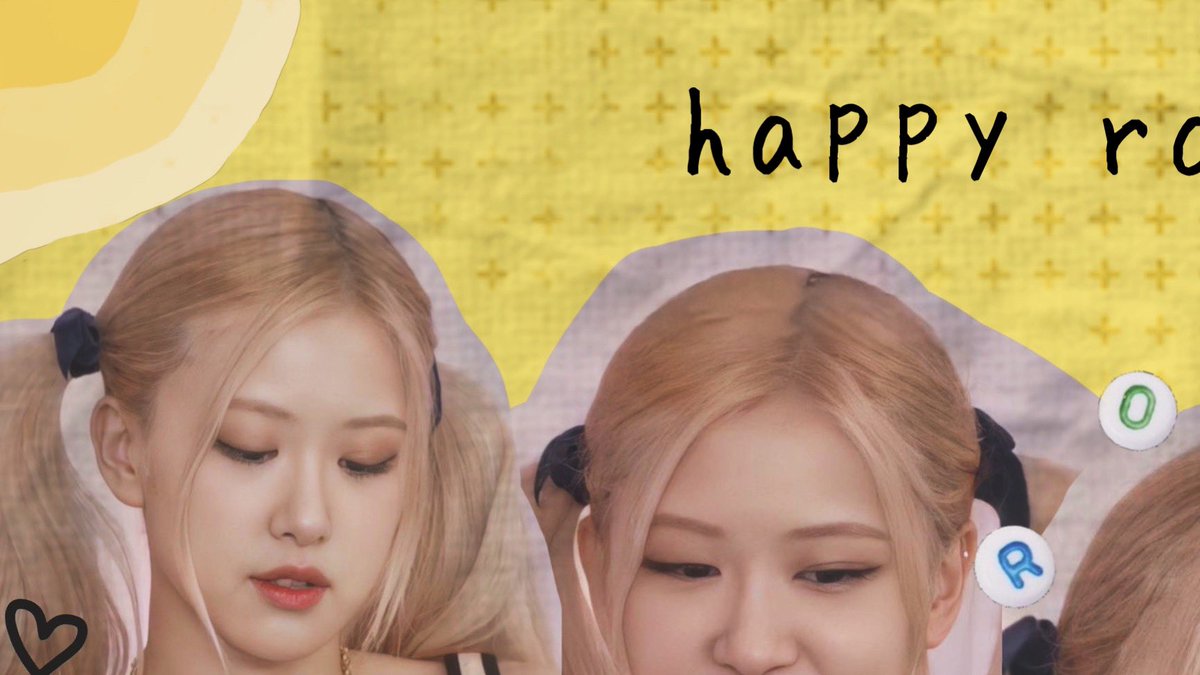 rosé edits tweet media