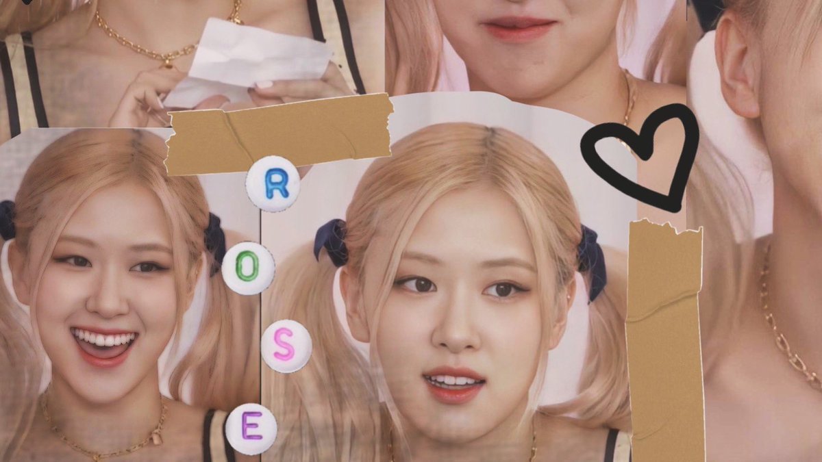 rosé edits tweet media