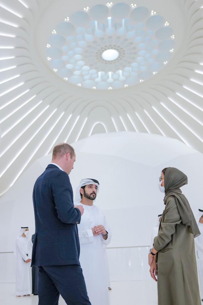 سعيد بلقاء الأمير ويليام، دوق كامبريدج خلال زيارته الحالية لإكسبو 2020 دبي ... علاقتنا مع المملكة المتحدة تاريخية، ونتطلع لمزيد من التعاون في شتى المجالات ومنها الاستدامة والحفاظ على البيئة.