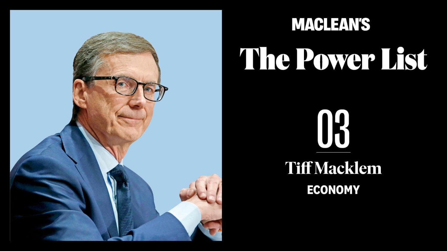 The 2022 Maclean's Power List / Twitter