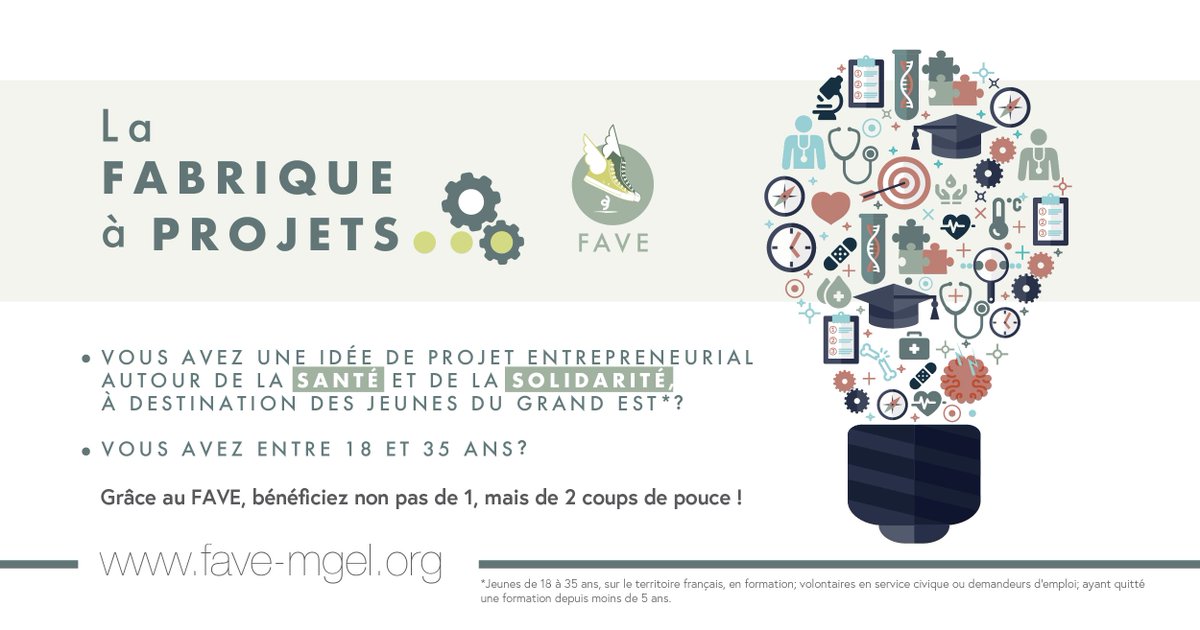 ⚠️ Les inscriptions pour la Fabrique à Projets sont prolongées, 
📅 Nouvelle date limite d’inscription pour les séances gratuites de coaching animées par Pierre HOUIN : le 1er mars 2022 
 Vous souhaitez participer ? Inscrivez-vous ici : fave-mgel.org