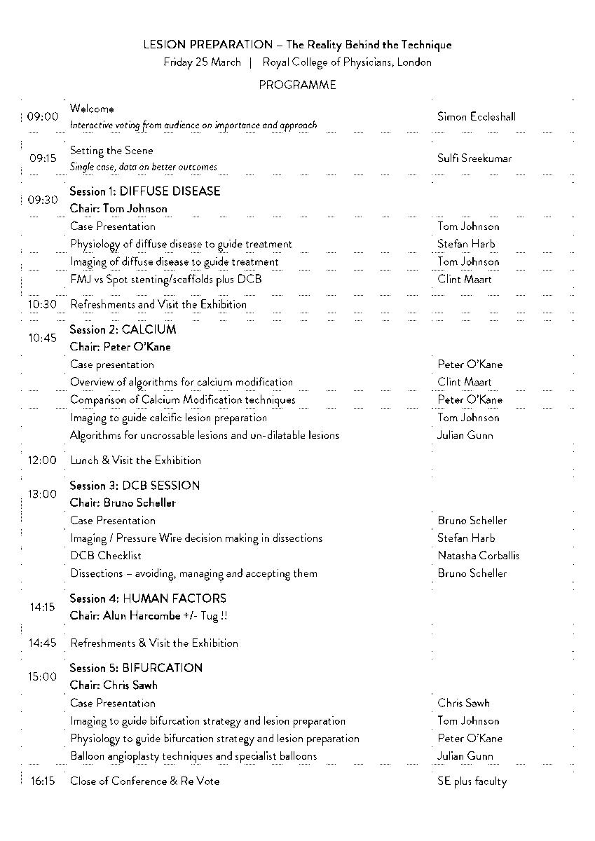 MillbrookMed's tweet photo. ICYMI, Lesion Preparation - The Reality Behind the Technique, is now approved for 6 external CPD credits by @RCPhysicians!
Join us on 25th March in London: https://t.co/Lm4jnzFOdE
View the programme below 👇
#LesionPrep22 https://t.co/iLt8Rt1ezJ