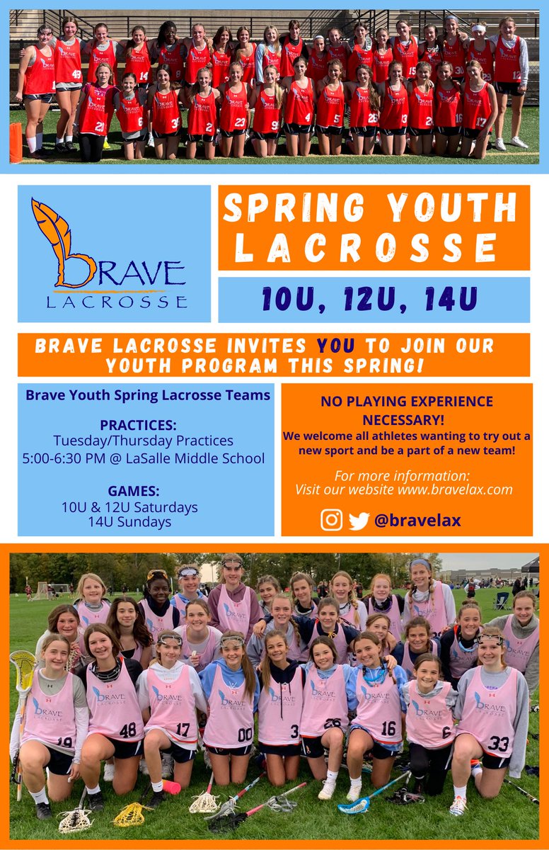 This is a great opportunity if you have any kiddos interested in learning lacrosse!!