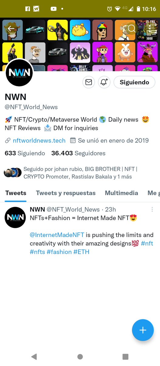 yonbayelis's tweet photo. @taegiveaway @NFT_World_News Tasks done thank you for the opportunity https://t.co/VYzw8k36b5