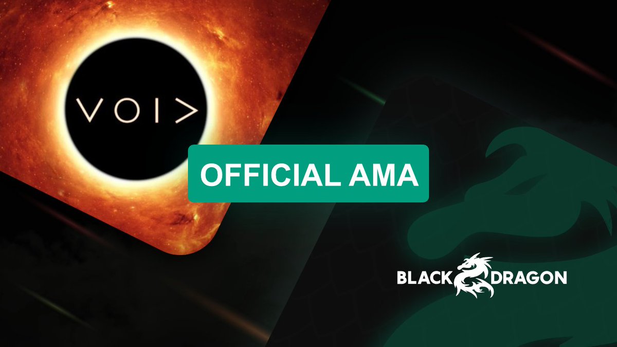 BlackDragon_io's tweet photo. #BlackDragonAMA
In this $BDT AMA session, we present:
@void_dot_games - Built on @solana and powered by Unreal 5, Void is taking AAA gaming to another level.
More about $VOID:
🌀Team
🌀Product
🌀Roadmap
🌀Finance
Read here:
https://t.co/7iPqyuKsro
#VOID $BDT #BDReview https://t.co/ENG0xZmAbZ