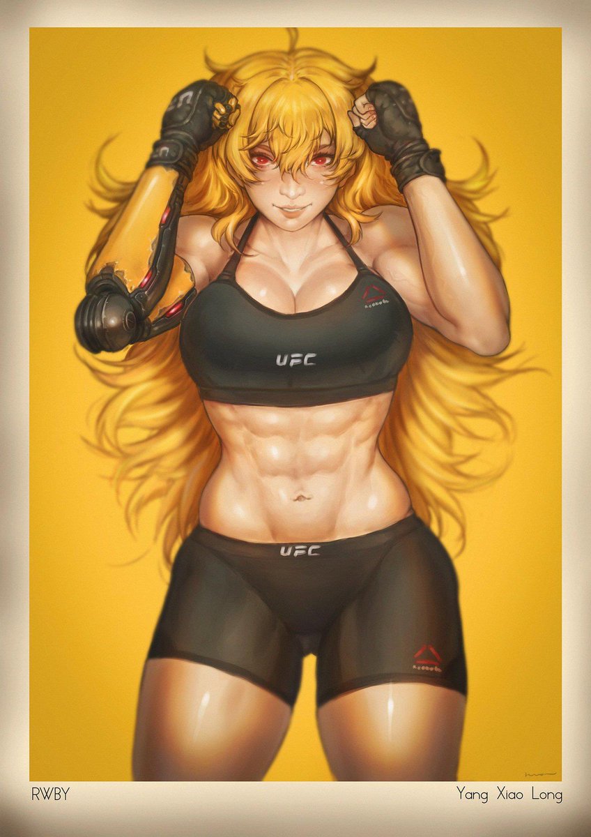 She’s a fighting type. Did you really think she wouldn’t have muscles?