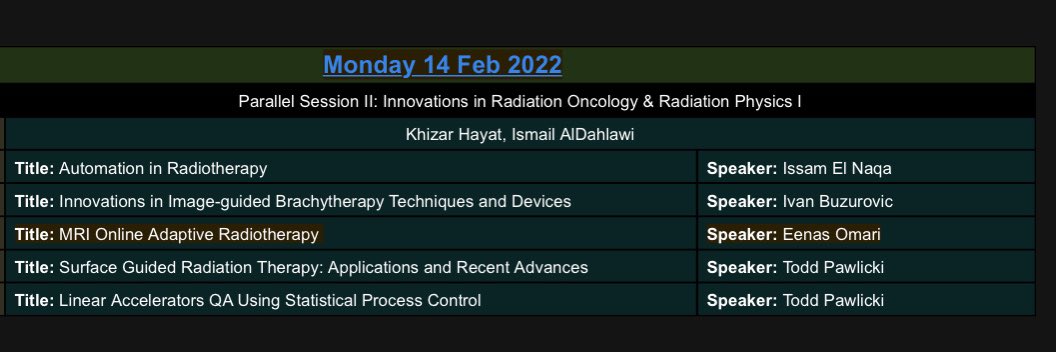 Eenas Omari, Ph.D., DABR (@dreenasomari) on Twitter photo #icrm2022 hosted by King Faisal Specialist Hospital and Research Centre (KFSH&RC), in collaboration with the International Atomic Energy Agency (IAEA), World Health Organization (WHO), and Alfaisal University (AFU) 2/13-17/2022. #internationaloutreach <a href="/aapmHQ/">American Association of Physicists in Medicine</a> <a href="/ASTRO_org/">ASTRO</a> #icrm2022 hosted by King Faisal Specialist Hospital and Research Centre (KFSH&RC), in collaboration with the International Atomic Energy Agency (IAEA), World Health Organization (WHO), and Alfaisal University (AFU) 2/13-17/2022. #internationaloutreach <a href="/aapmHQ/">American Association of Physicists in Medicine</a> <a href="/ASTRO_org/">ASTRO</a>