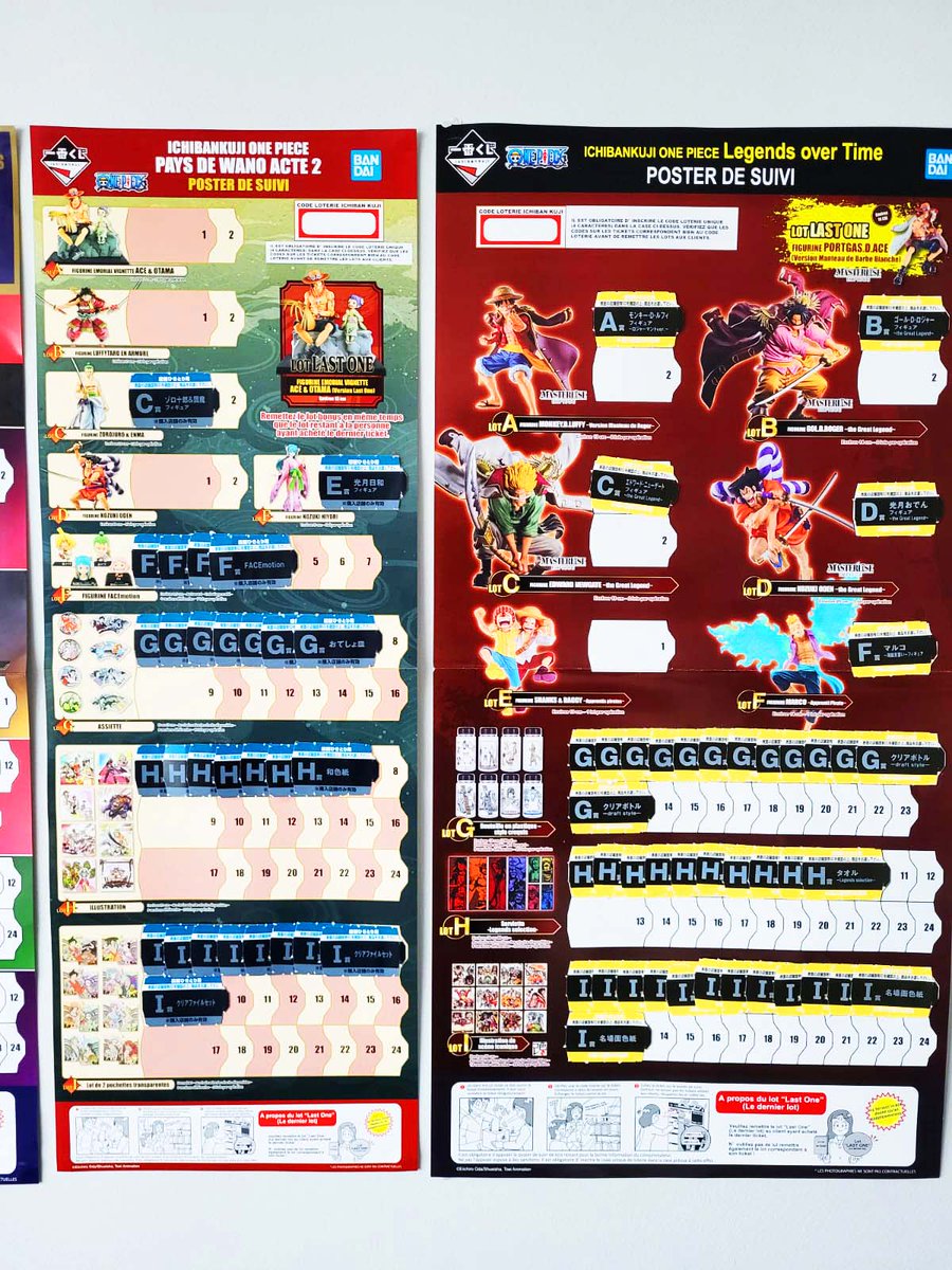 shinsekaifr's tweet photo. 🎫 #Loteries 🎫
Yo les #shinies✨ ! MàJ des Loteries !
#LegendsOverTime Luffy, Roger, Newgate et le duo Baggy/Shanks dispo !
#WanoAct2 RAS !
#DokkanBattle RAS !
#DBEX Chaozu down plus que 4 figurines dispo + Last One !
🌐 https://t.co/a0hPYljav9
Ça va vite attention ! 😁 https://t.co/sr98JwTNQN