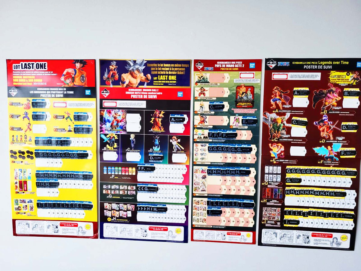 shinsekaifr's tweet photo. 🎫 #Loteries 🎫
Yo les #shinies✨ ! MàJ des Loteries !
#LegendsOverTime Luffy, Roger, Newgate et le duo Baggy/Shanks dispo !
#WanoAct2 RAS !
#DokkanBattle RAS !
#DBEX Chaozu down plus que 4 figurines dispo + Last One !
🌐 https://t.co/a0hPYljav9
Ça va vite attention ! 😁 https://t.co/sr98JwTNQN