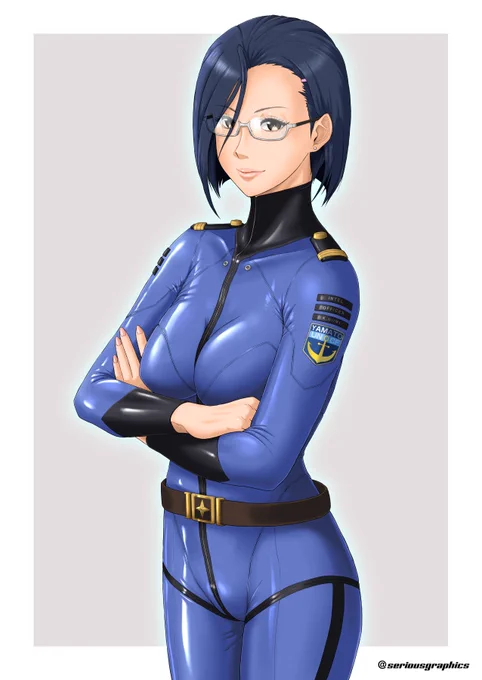 新見さんを描かずにはいられなかった…(と申しておりry 