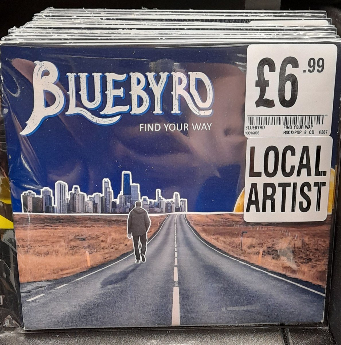 hmvHanley's tweet photo. Brand new and just in! Welcome @Bluebyrdband to our Live & Local initiative! Buy their album 'Find Your Way' in-store now! #hmvLiveandLocal #Localmusic #FindYourWay #Bluebyrd https://t.co/Oby6f1RQ3E