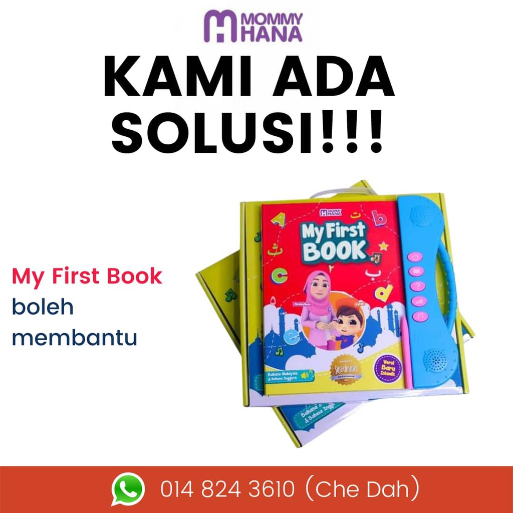 Pelaaangi's tweet photo. Anda ibu atau ayah yang PENING KEPALA sebab anak ketagih main handphone? Jangan risau, My First Book boleh bantu.

Belum terlambat untuk jadi ibu ayah prihatin. Beli sekarang di: https://t.co/bFYRvP3AxJ https://t.co/tRDmPwmlvo