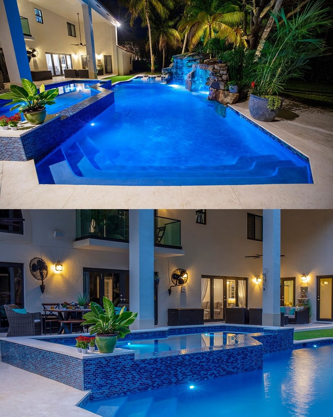 LucasLagoonsDesign on Twitter: "#tbt Check out this beautiful Modern Zen  Pool with Natural Rock Grotto in Miami, Florida. We collaborated with  @kisogroup to make this pool a reality. #insanepools #lucaslagoons  #modernzen #pooldesign