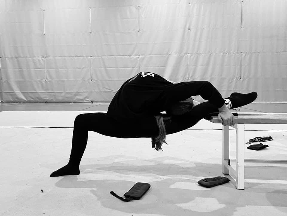 Los entrenamientos nos dejas fotos así de bonitas 😍💖🦋