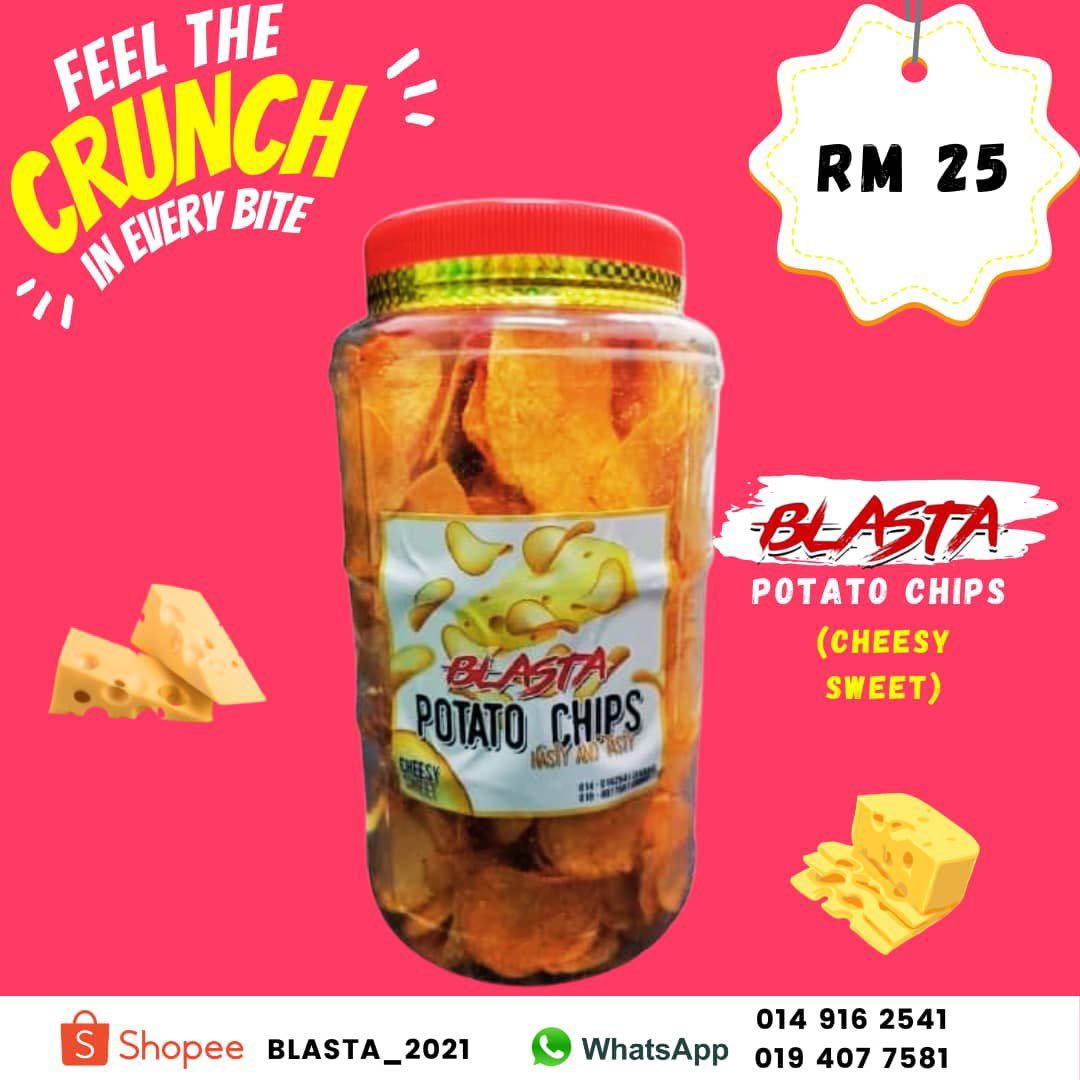 Pelaaangi's tweet photo. Potato chips ada buat promosi combo. Beli banyak, ada lah promosi.

Kalau korang suka potato chips, order je kat Shopee. Taip Blasta_2021 and order.

https://t.co/v90tHGHCN9 https://t.co/CzhK9Tabzg