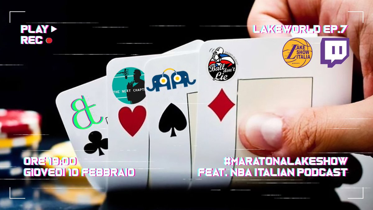 📺 Dalle 19 in diretta con gli amici di <a href="/StashDraft/">Draft&Stash</a>, <a href="/ElefantiGli/">Gli Elefanti</a>, <a href="/nextchapterpod/">The Next Chapter</a> e @BdLplayit per vedere il mondo bruciare dopo gli scambi che coinvolgeranno Harden e Westbrook (magari).

☘️ Commenteremo anche le (quasi) trade dei Celtics.

▶️ Vi aspettiamo su Twitch.