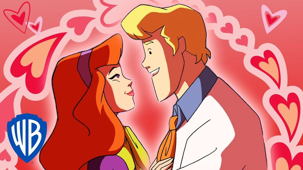 Scooby Doo Daphne And Fred Kiss