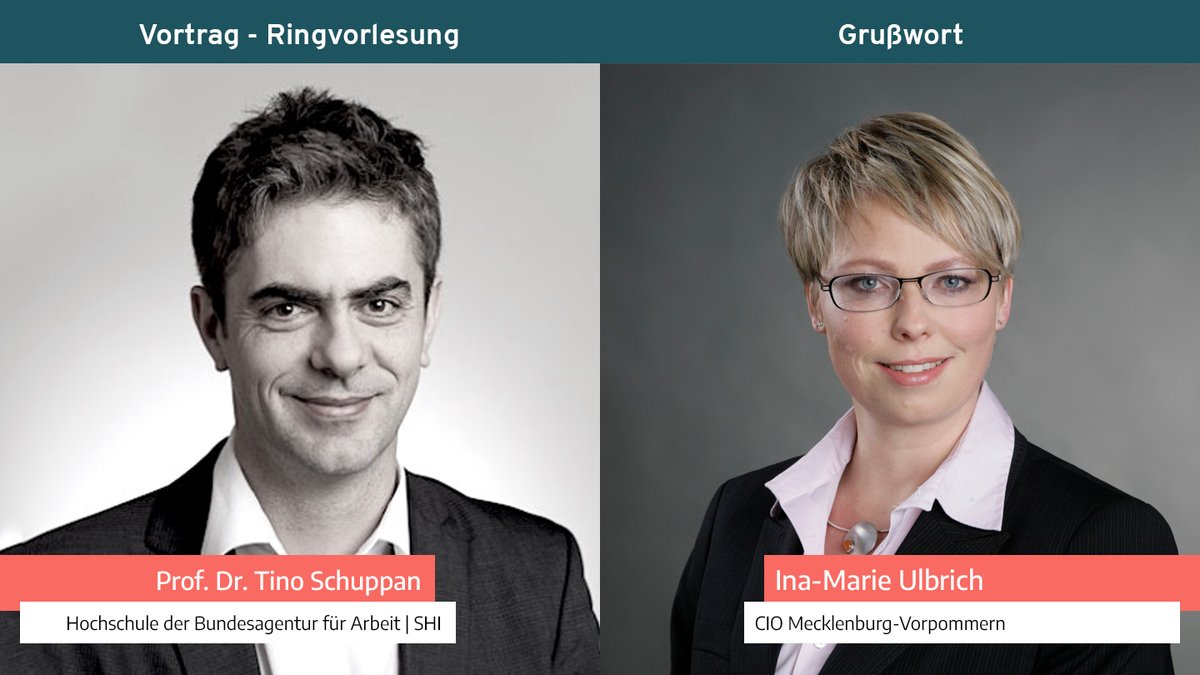 eGov-Campus (@egov_campus) on Twitter photo Morgen: Online-#Ringvorlesung
🗓️11.02.22 12–13h
👉 "Wissenssicherung in digitalisierten Verwaltungsstrukturen als Baustein digitaler Souveränität"
👨🏫 Prof. Dr. Tino Schuppan, HdBA & <a href="/SHI_Institut/">SHI | Stein-Hardenberg Institut</a>
👋 Grußwort: Staatssekretärin Ina-Marie Ulbrich <a href="/ina_ulbrich/">Ina-Maria Ulbrich</a>
bit.ly/3LmnDif Morgen: Online-#Ringvorlesung
🗓️11.02.22 12–13h
👉 "Wissenssicherung in digitalisierten Verwaltungsstrukturen als Baustein digitaler Souveränität"
👨🏫 Prof. Dr. Tino Schuppan, HdBA & <a href="/SHI_Institut/">SHI | Stein-Hardenberg Institut</a>
👋 Grußwort: Staatssekretärin Ina-Marie Ulbrich <a href="/ina_ulbrich/">Ina-Maria Ulbrich</a>
bit.ly/3LmnDif