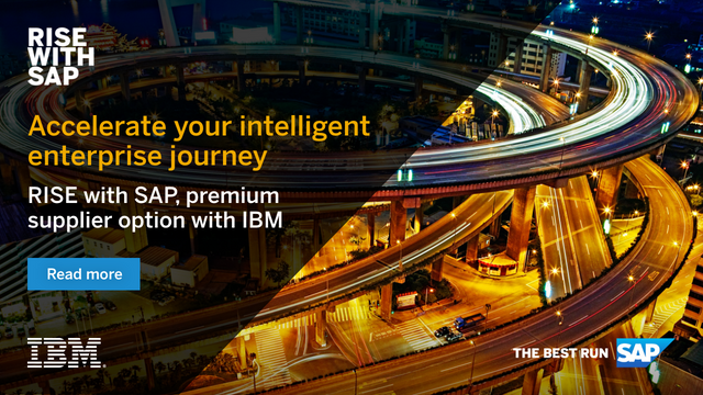 📢 <a href="/IBM/">IBM</a> is a new premium supplier for #RISEwithSAP, the first partner to offer cloud infrastructure and technical managed services. Read the news: bit.ly/3Lo99OG