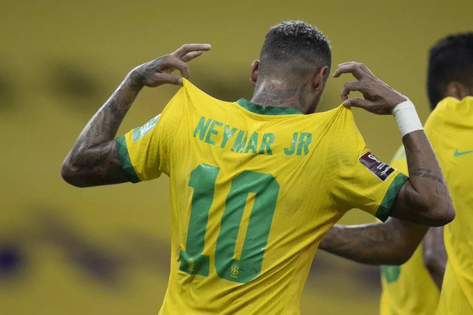 Neymar, nosso camisa 10. Foto: Reprodução/Lucas Figueiredo/CBF