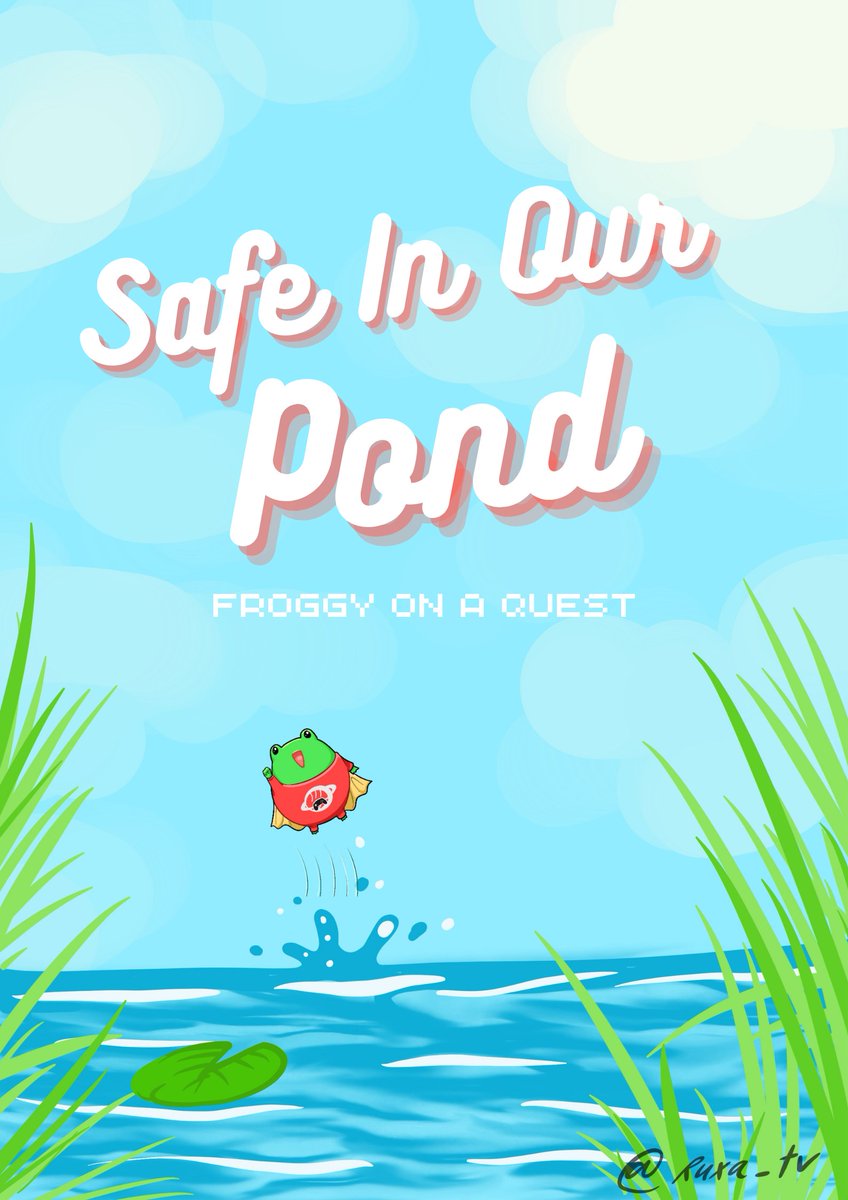 Ruxa_TV's tweet photo. Froggy needs your help to spread awareness for @SafeInOurWorld in his own pond! He may be small, but he believes anyone can help make a difference no matter what. Do you believe in him too? 🐸💖
My entry for the #SafeInOurWorldBundle game art competition 🥺 https://t.co/WeYTwkU1qb