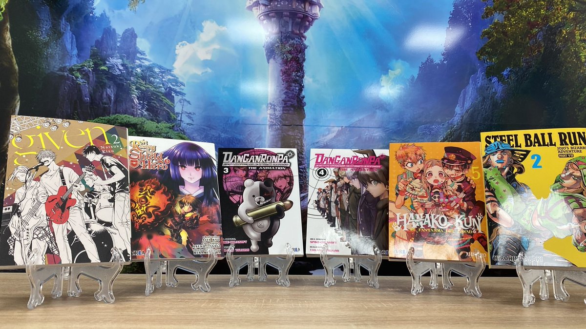 la_torre_magica's tweet photo. Siguen llegando mangas sin parar!!
#latorremagica #latorremágica #mangas #guiven #therisingoftheshieldhero #steelballrun #danganronpa #hanakokun https://t.co/C4ineAgaca