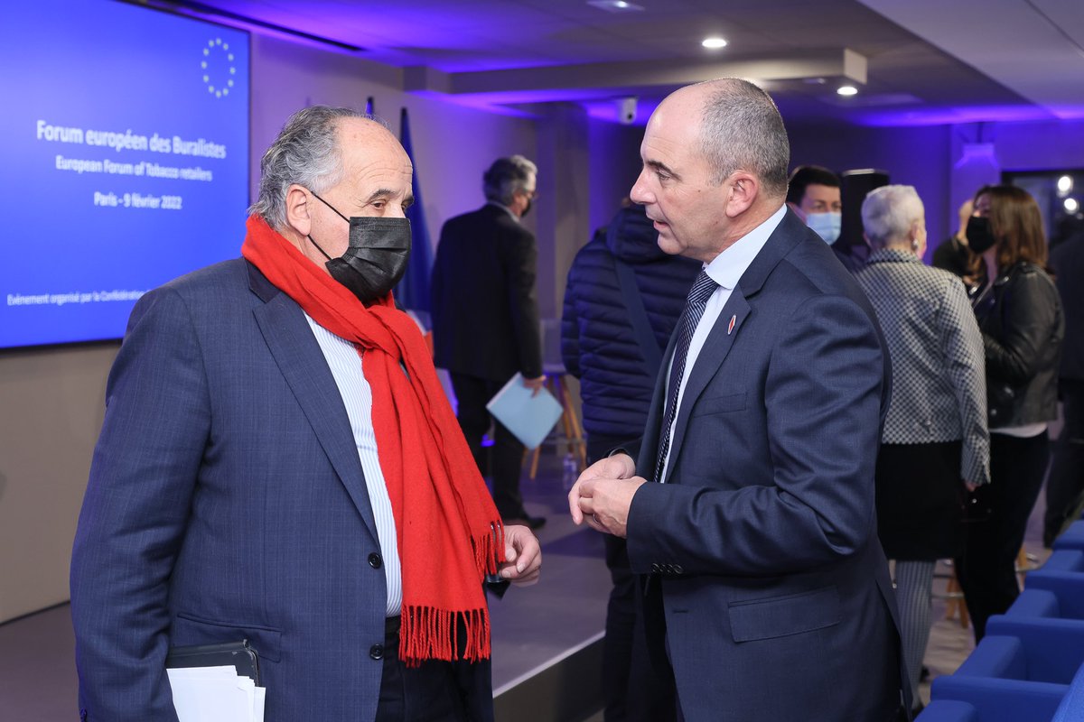 jp_mattei's tweet photo. ♦️🇪🇺 [Forum européen des #buralistes] Le 9 février 2022, j’étais invité par la Confédération des buralistes à participer à leur grand forum européen sur la contrebande et les services dans les territoires. Un grand merci @LesBuralistes https://t.co/m8fNZNblAg