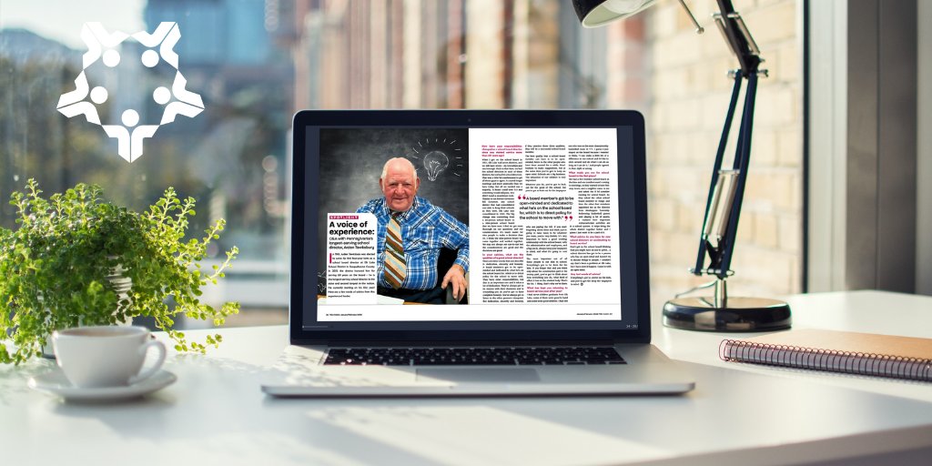 PSBA's tweet photo. Get a few words of advice from Arden Tewksbury, the longest-serving school director in the state and second in the nation, in the latest #PSBABulletin: https://t.co/r76ykQSMqe https://t.co/dyc7loei4B
