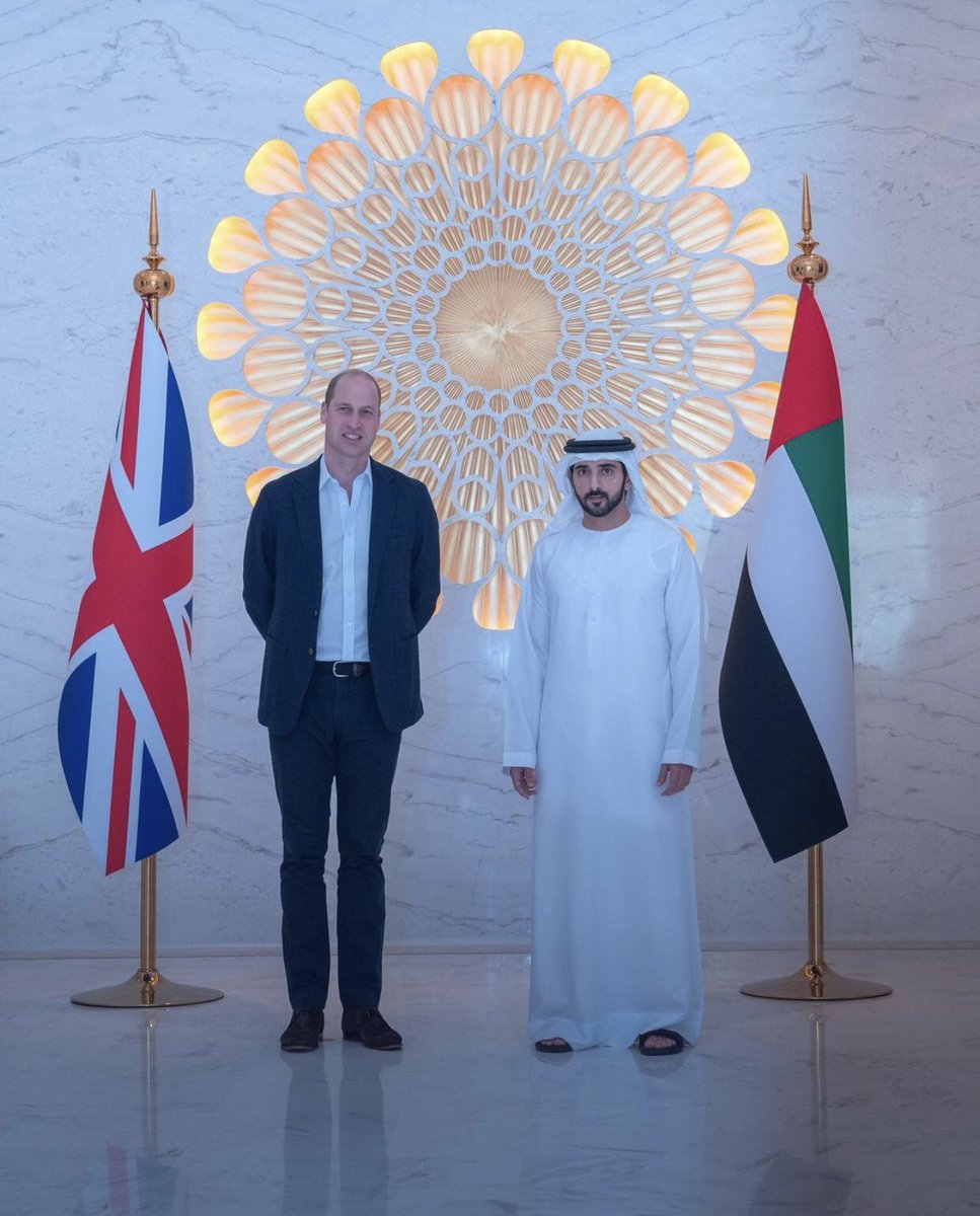 With Prince William, the Duke of Cambridge at Expo, where the world meets. The UAE and the United Kingdom have strong historical ties, today we discuss the future and the great promise it holds. 

<a href="/KensingtonRoyal/">The Prince and Princess of Wales</a>