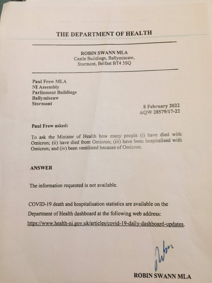 This realisation may come to some like a “Tonne of Bricks” but do you ever get the impression the Dept of Health isn’t being completely open with the public or maybe it’s just “too complex” for the public to understand !?