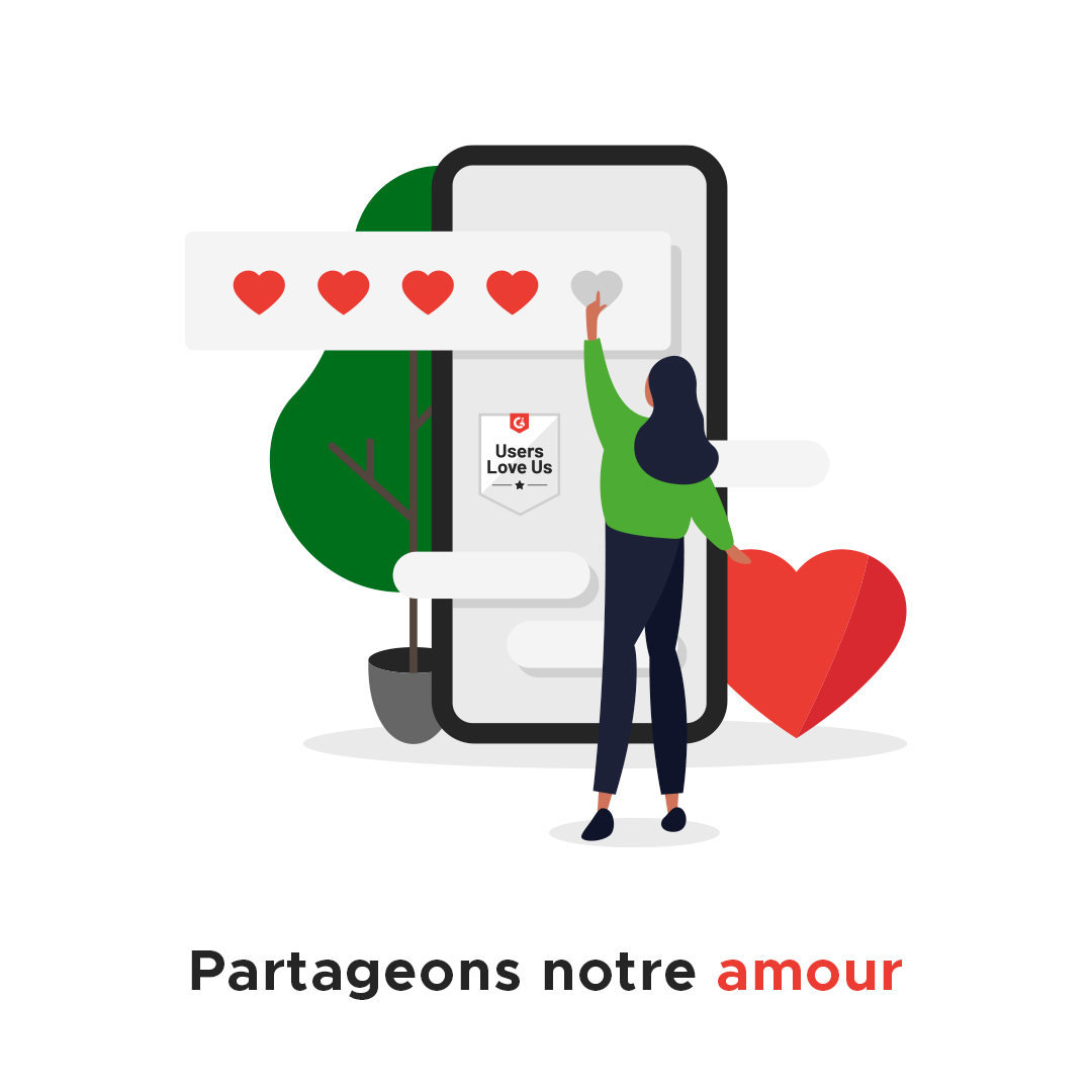 Aujourd'hui, il s'agit de partager l'amour avec ceux qui nous entourent!❤️

Vous voulez partager un peu plus d'amour avec nous? Laissez un commentaire ici 👉 bit.ly/33f1W2o

Les 20 premiers avis reçoivent 15€ sur Amazon

Joyeuse #SaintValentin !

#crm #marketing #Efficy