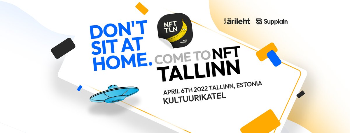 Sander the Ape 🍌👑 (@sandergansen) on Twitter photo <a href="/SBDeepFried/">Sam Bankman Deep Fried</a>, I'd love to invite you to @NFTTallinn in Estonia as a speaker. It's happening on April 6th and we expect 500+ participants.
We have confirmed the Minister of Entrepreneurship, the CIO of Estonia and various web3 founders & investors as speakers. <a href="/SBDeepFried/">Sam Bankman Deep Fried</a>, I'd love to invite you to @NFTTallinn in Estonia as a speaker. It's happening on April 6th and we expect 500+ participants.
We have confirmed the Minister of Entrepreneurship, the CIO of Estonia and various web3 founders & investors as speakers.