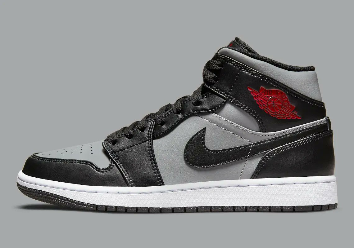 snipes jordan 1 mid shadow