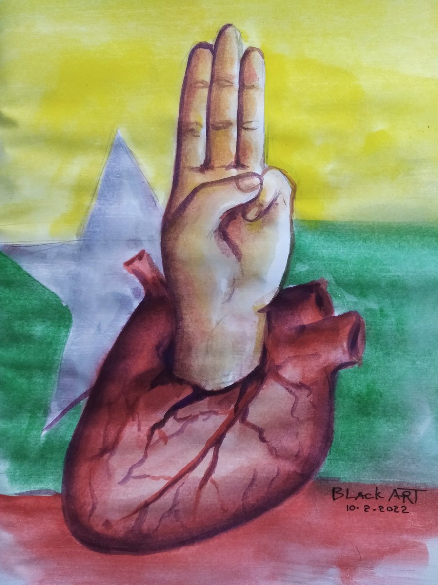 BlackARTart's tweet photo. Raise three figers from the Heart for freedom. https://t.co/kQpno94GIJ