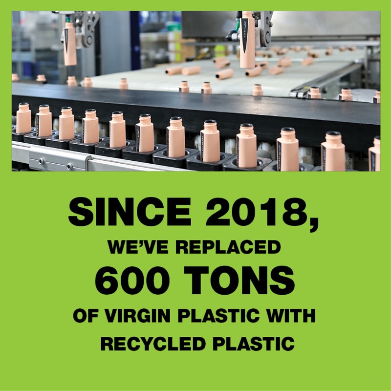 LOrealGroupe's tweet photo. Introducing #Conscioustogether program by @maybelline: a sustainable initiative to provide conscious packaging, production, formulas &amp; disposal by the year 2030. ♻️ Working together to make a positive change! 🌍 😉