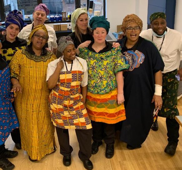 RobertS38617587's tweet image. Celebrating Holroyd Howe creative &amp;amp; wonderfully diverse team at City of London School for Boys. Special thanks Omolara Kasali! International Theme Day - Nigerian style! Jollof Rice was delicious!! @melrahaman @MaryMar89923871 @CityofLdnSchool @HolroydHowe