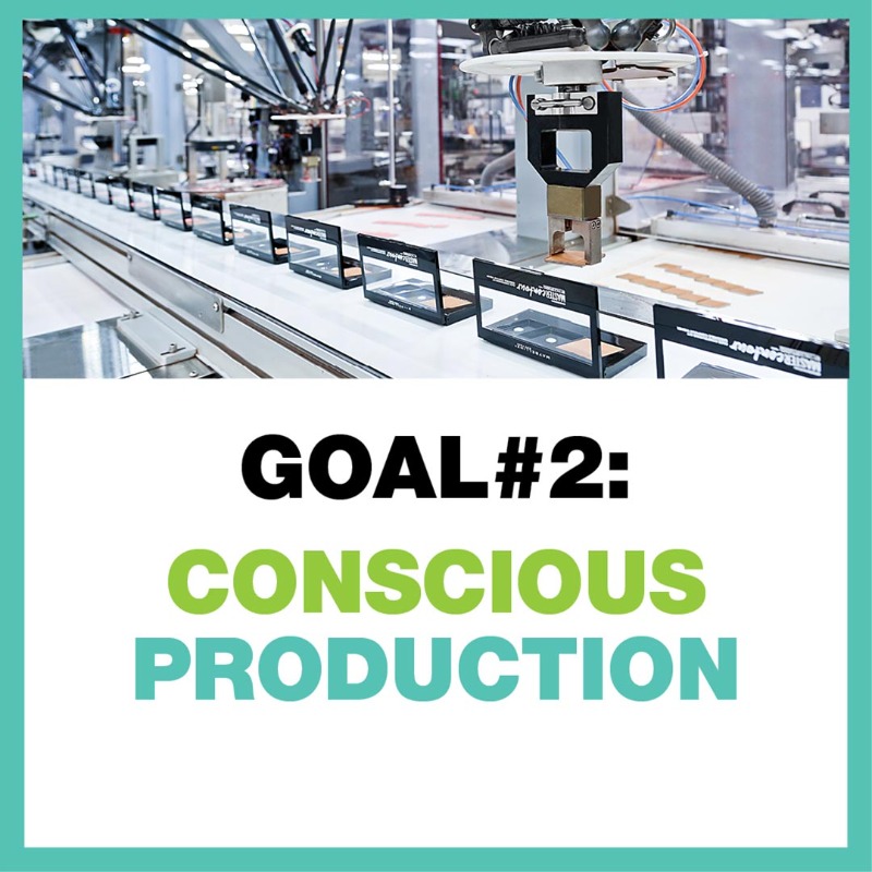 LOrealGroupe's tweet photo. Introducing #Conscioustogether program by @maybelline: a sustainable initiative to provide conscious packaging, production, formulas &amp; disposal by the year 2030. ♻️ Working together to make a positive change! 🌍 😉