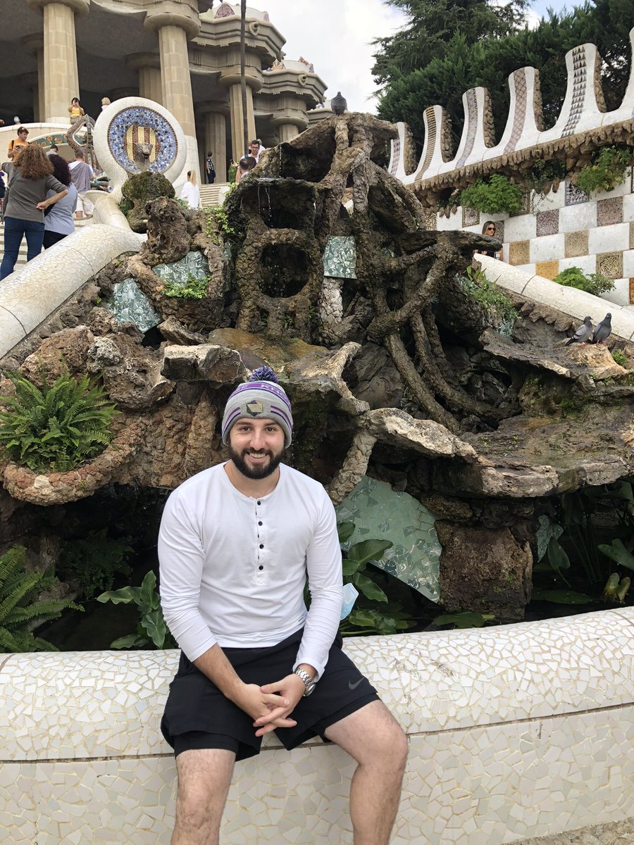 Bcubed_EK's tweet photo. Better late than never… #ekhat went to Europe at the tail end of 2021! My EK hat was fortunate enough to see the Basilica (Vatican), the astronomical clock tower (Prague), and Park Guell (Barcelona)!! https://t.co/59OfZLGeGs